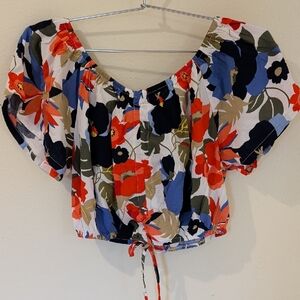 Be-lux Floral Women's Top - Multicolor Size M